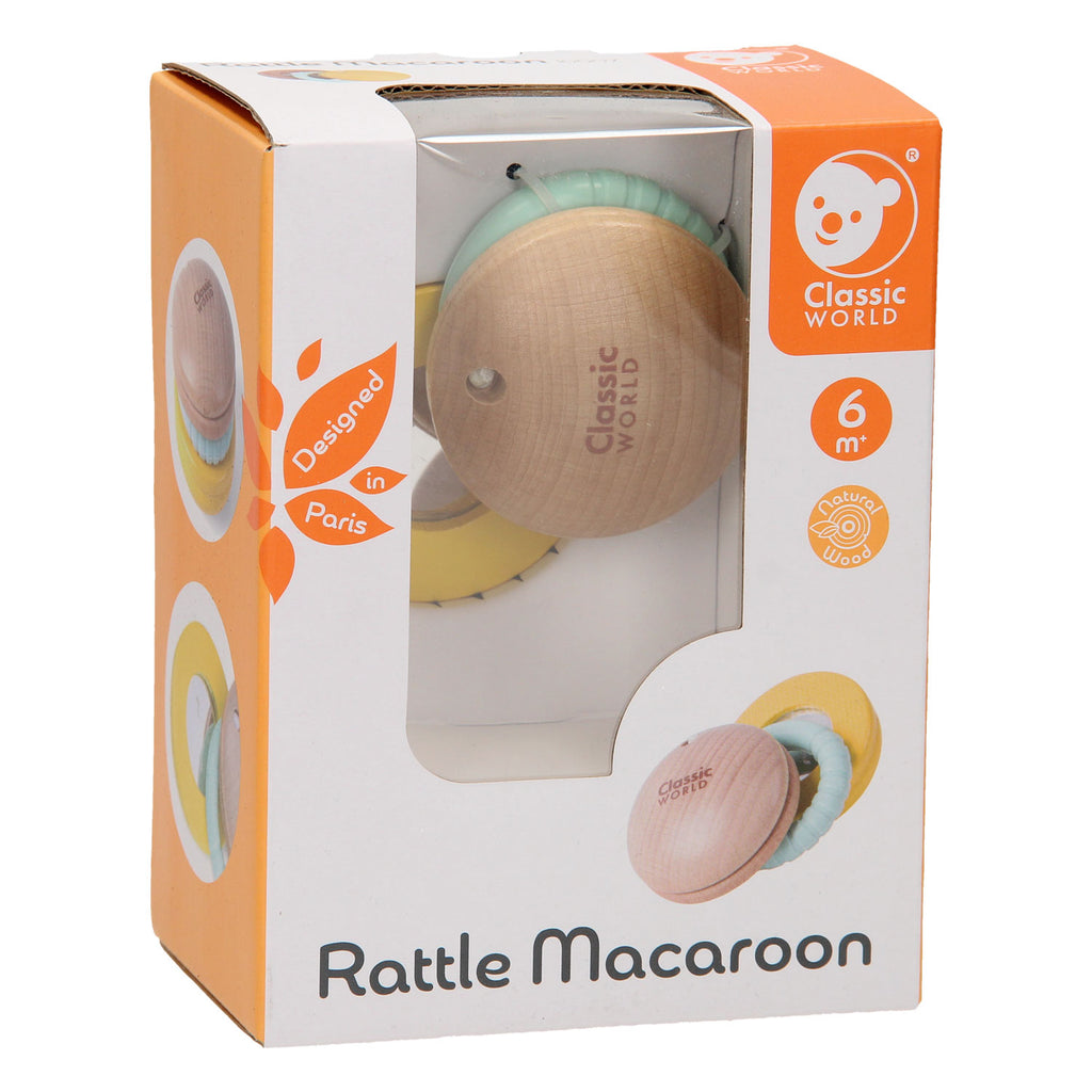 Klassische Welt Rassel-Macaron