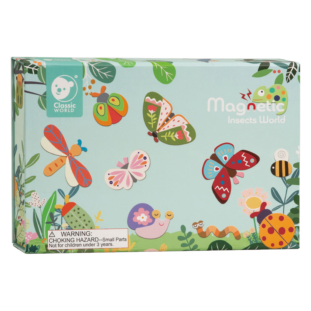 Classic world magneetkoffer insectenwereld