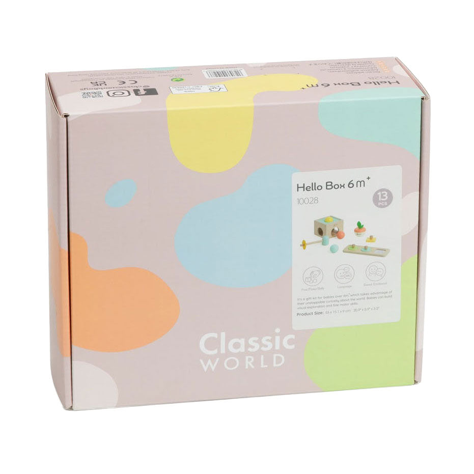 Classic World Baby Hello Spielzeugkiste 6-12 Monate