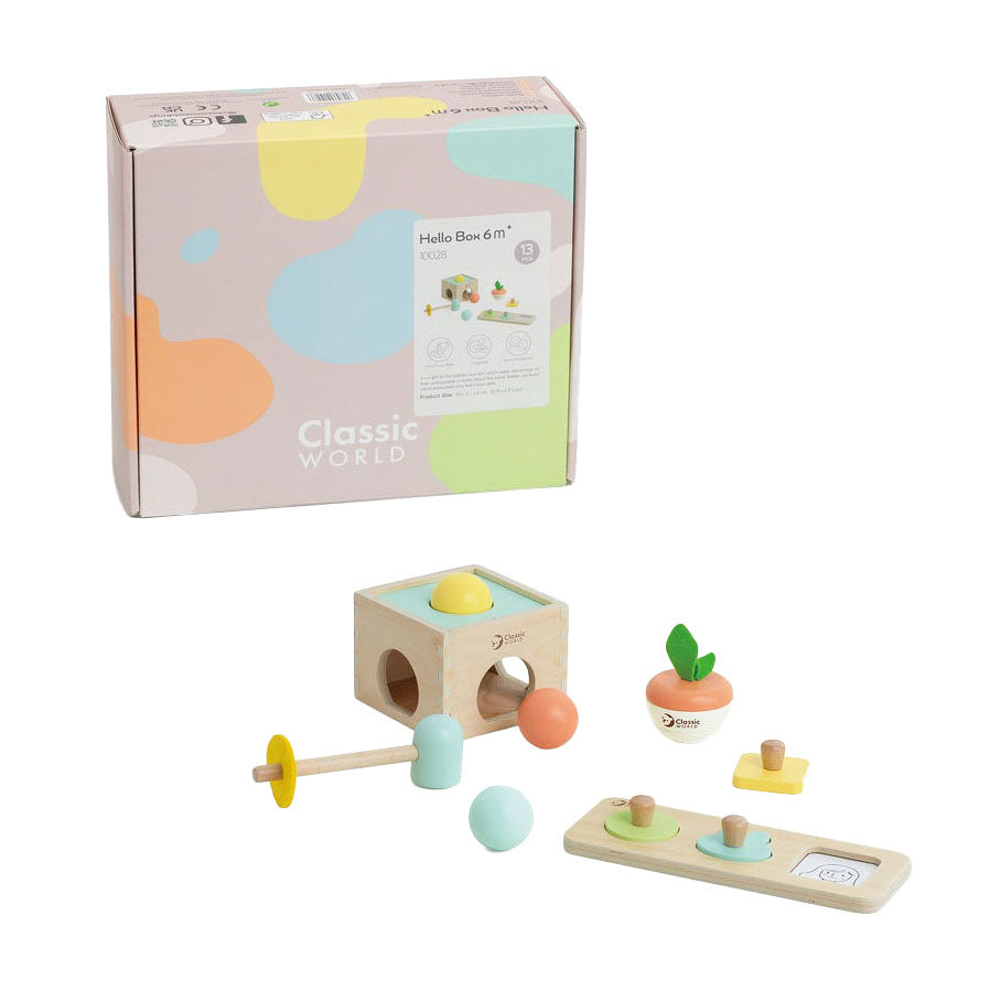 Classic World Baby Hello Spielzeugkiste 6-12 Monate