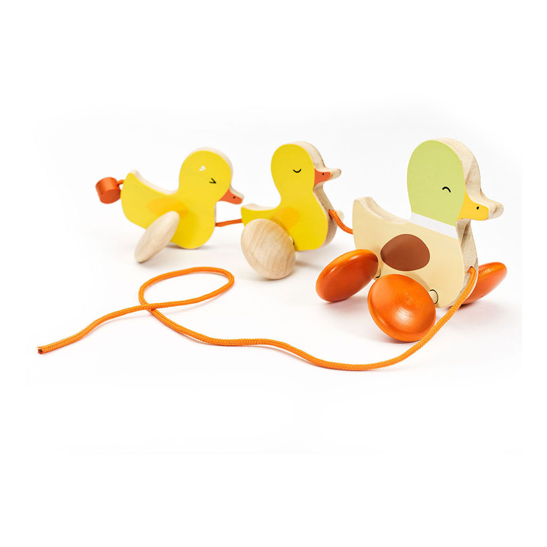 Klassische Holz-Zieh-Enten von Classic World