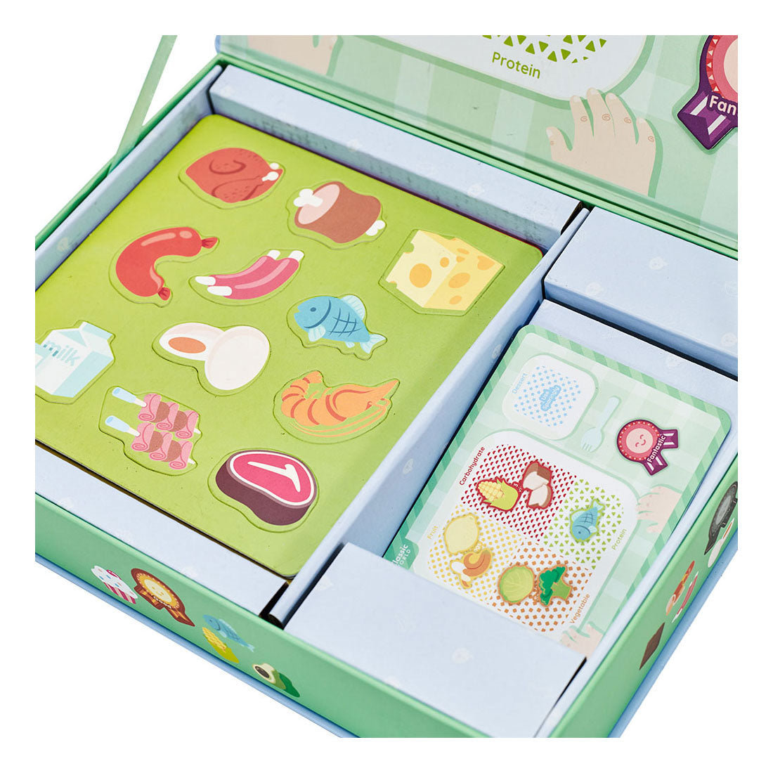 Klassisches Weltmagnetspiel Waldtiere, 60 Teile.
