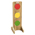 Classic world houten verkeerslicht educatief speelgoed verkeersregels.