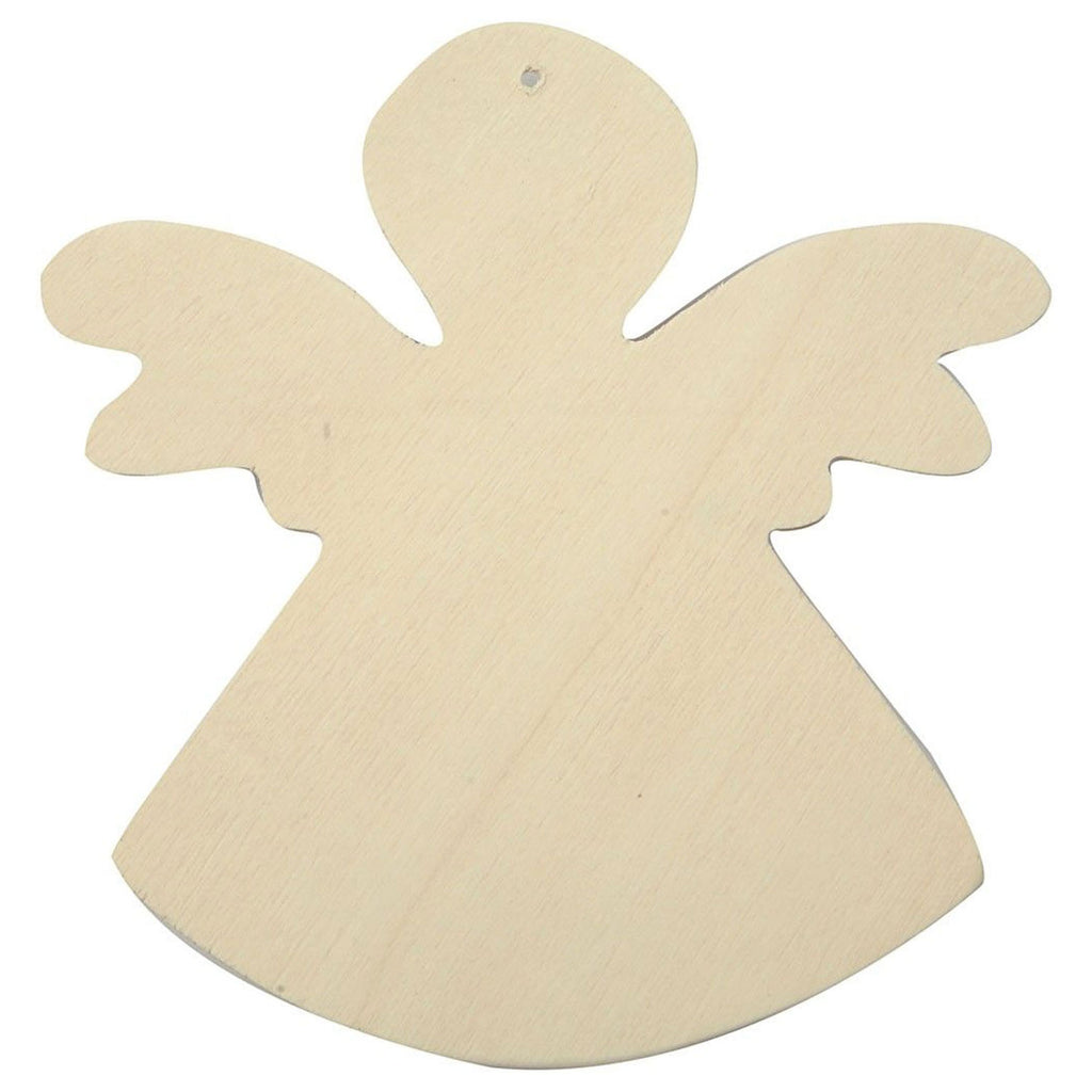 Creativ company versier je houten engel, 6st.