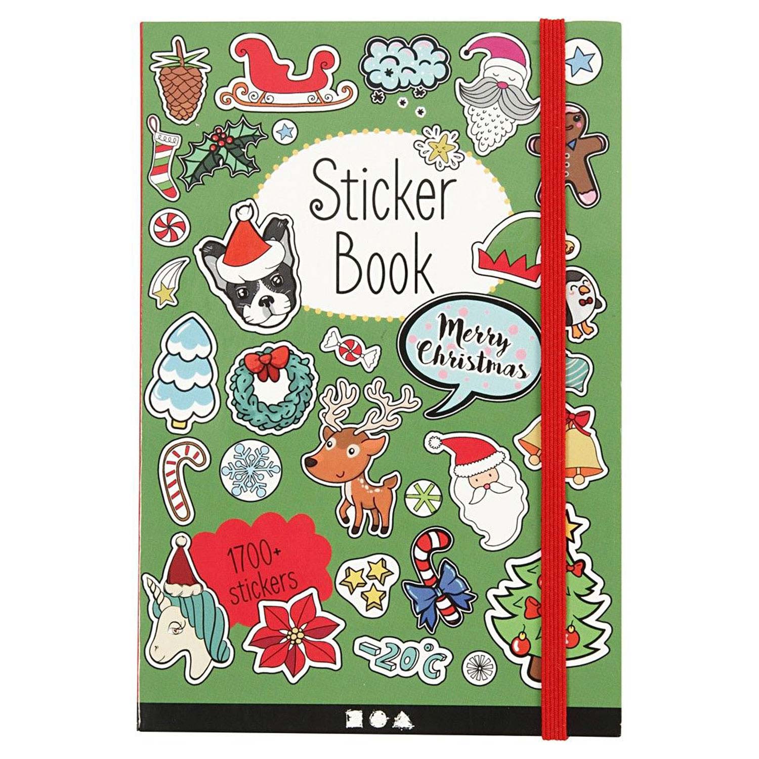 Stickerbuch von Creative Company – Weihnachten – 1.700 Sticker