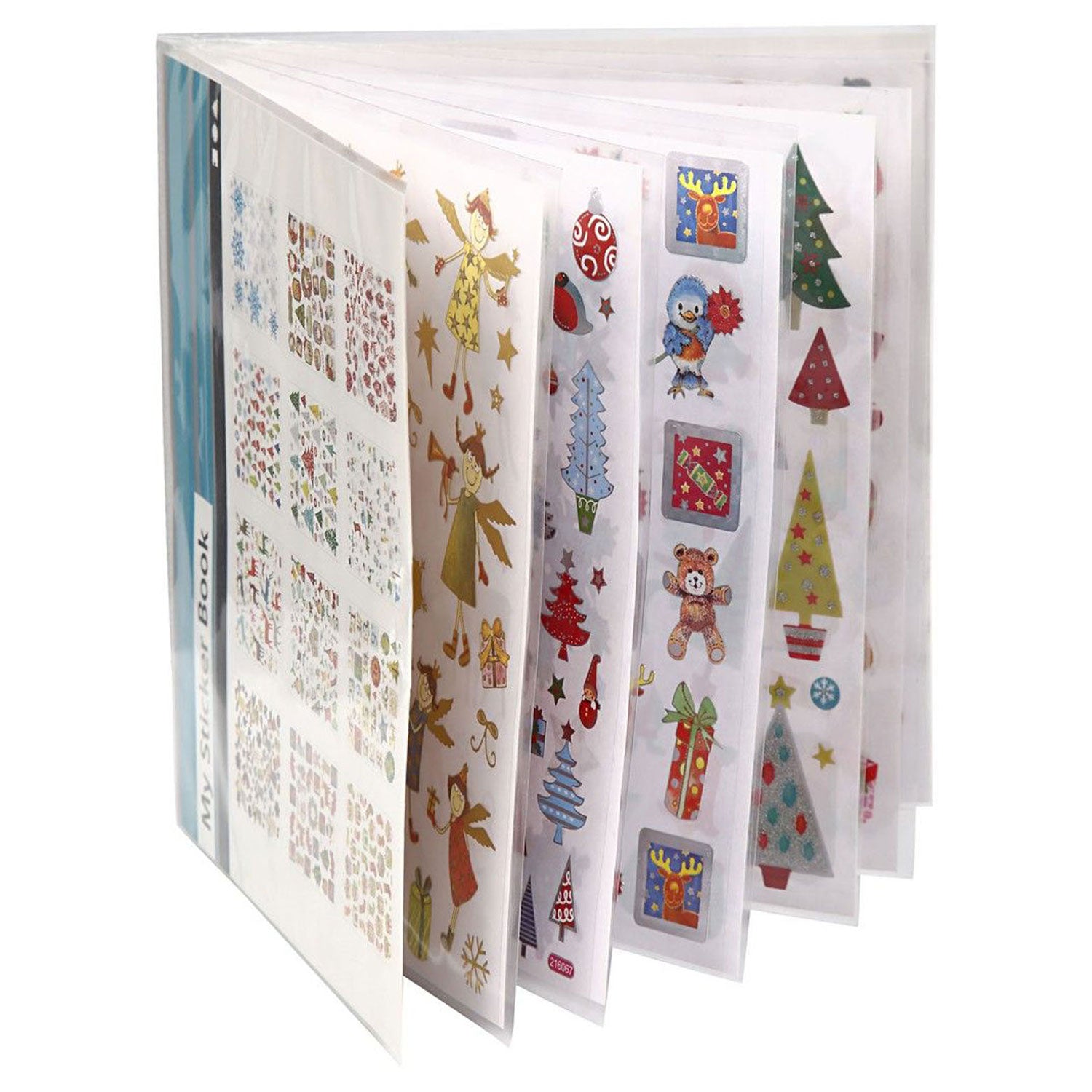 Creativ Company Sticker-Set Weihnachten, 12 Bögen