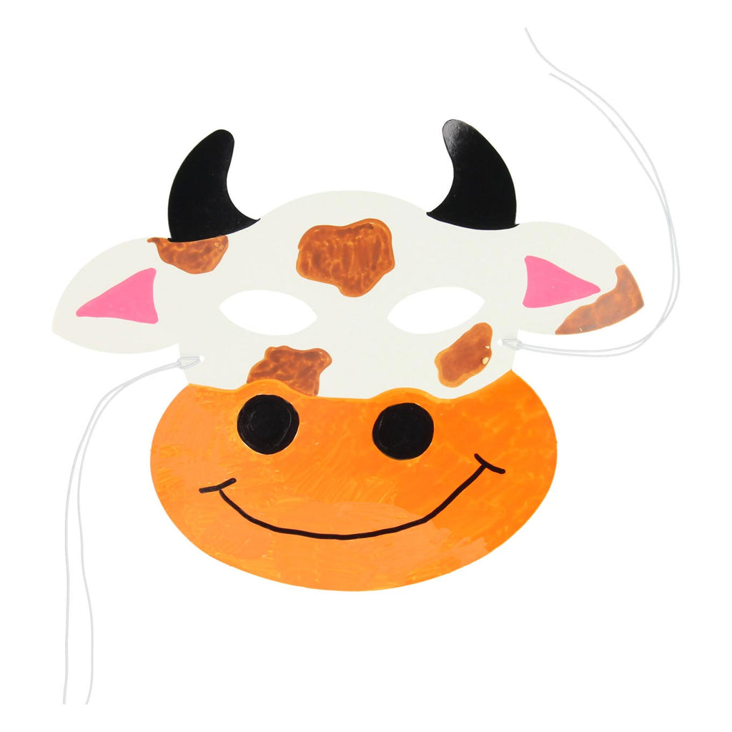 Creativ company knutsel maskers dieren, 16st.