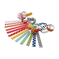 Creativ company slinger stroken, bedrukt, l: 16 cm, b: 15 mm, 2400 stuk 1 doos