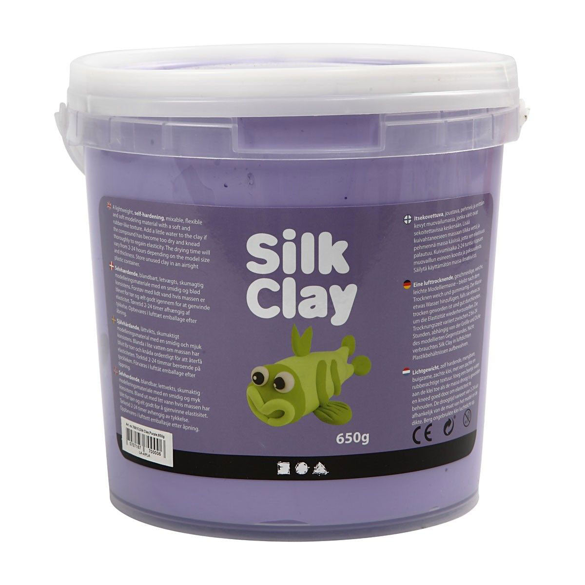 Seidenton - lila, 650 g.