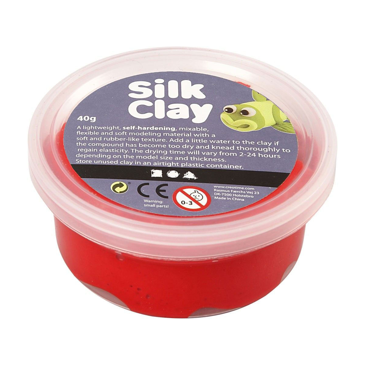 Seidenton - rot, 40 g.