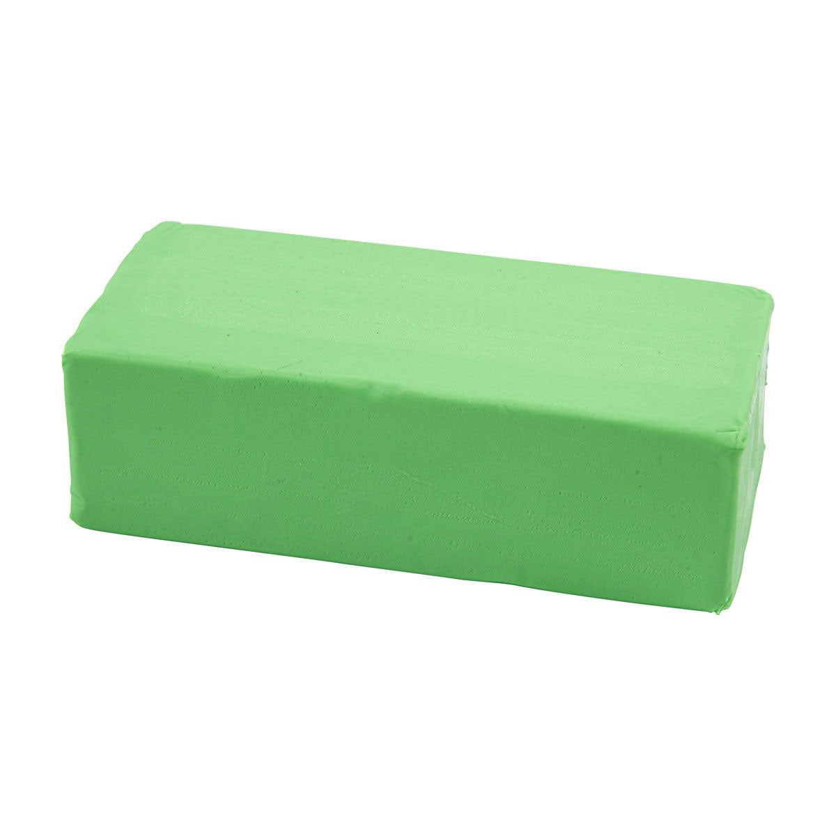 Creativ company zachte klei - neon groen, 500gr.