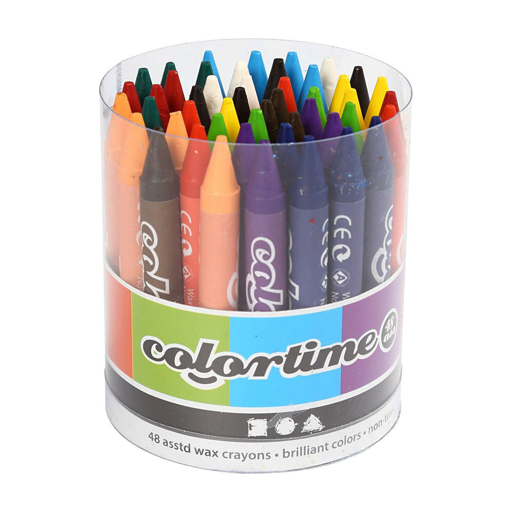 Sets Sie mit 12 Farben Farbkreide, 48-tlg.