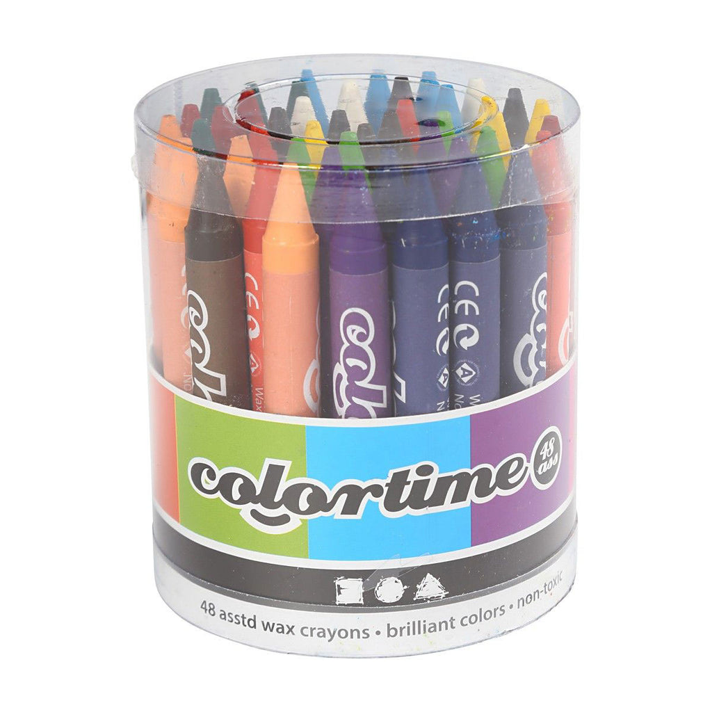 Sets Sie mit 12 Farben Farbkreide, 48-tlg.