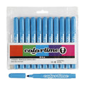 Creativ Company Hellblaue Jumbo-Marker, 12 Stück.