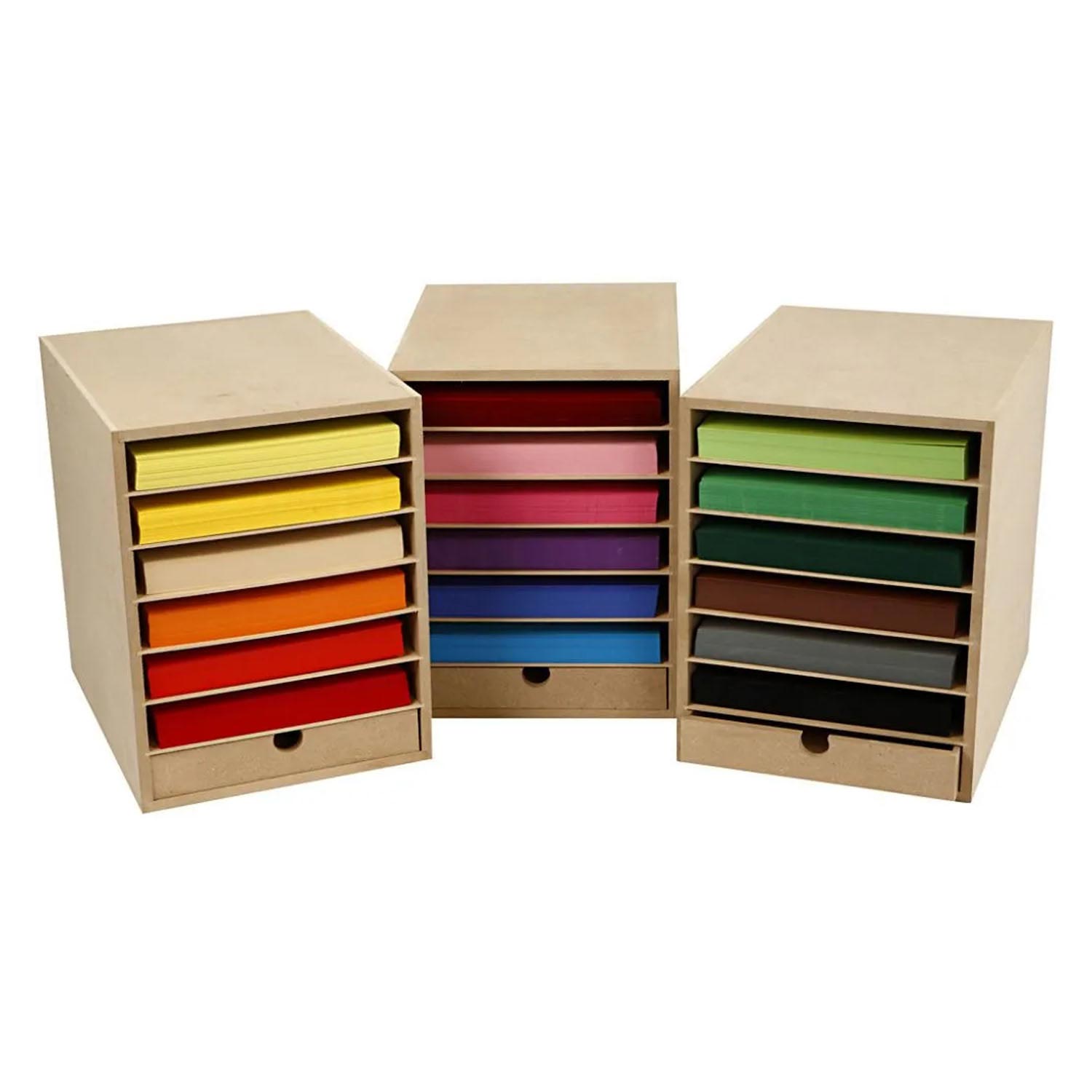 Creativ company papier opslag unit, h: 31,5 cm, d: 32 cm, b: 24,3 cm, a4, 1 stuk