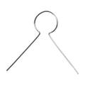 Creativ company metalen hanger - verzilverd, 50st.