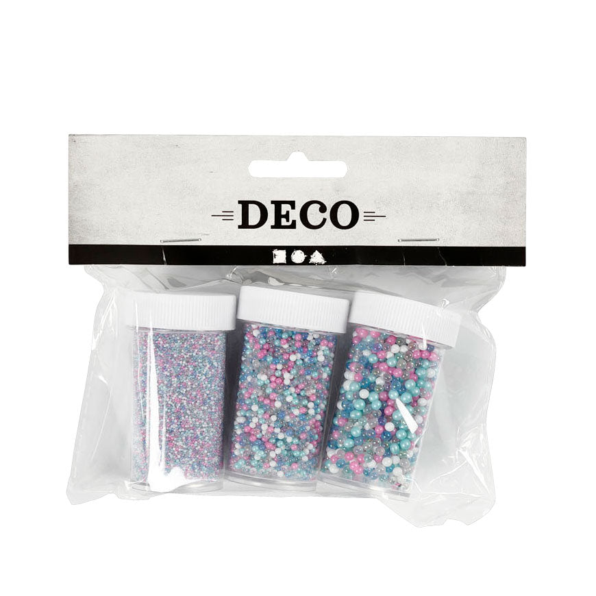 Creativ Company Mini-Glassteine, 3 x 45 Gramm