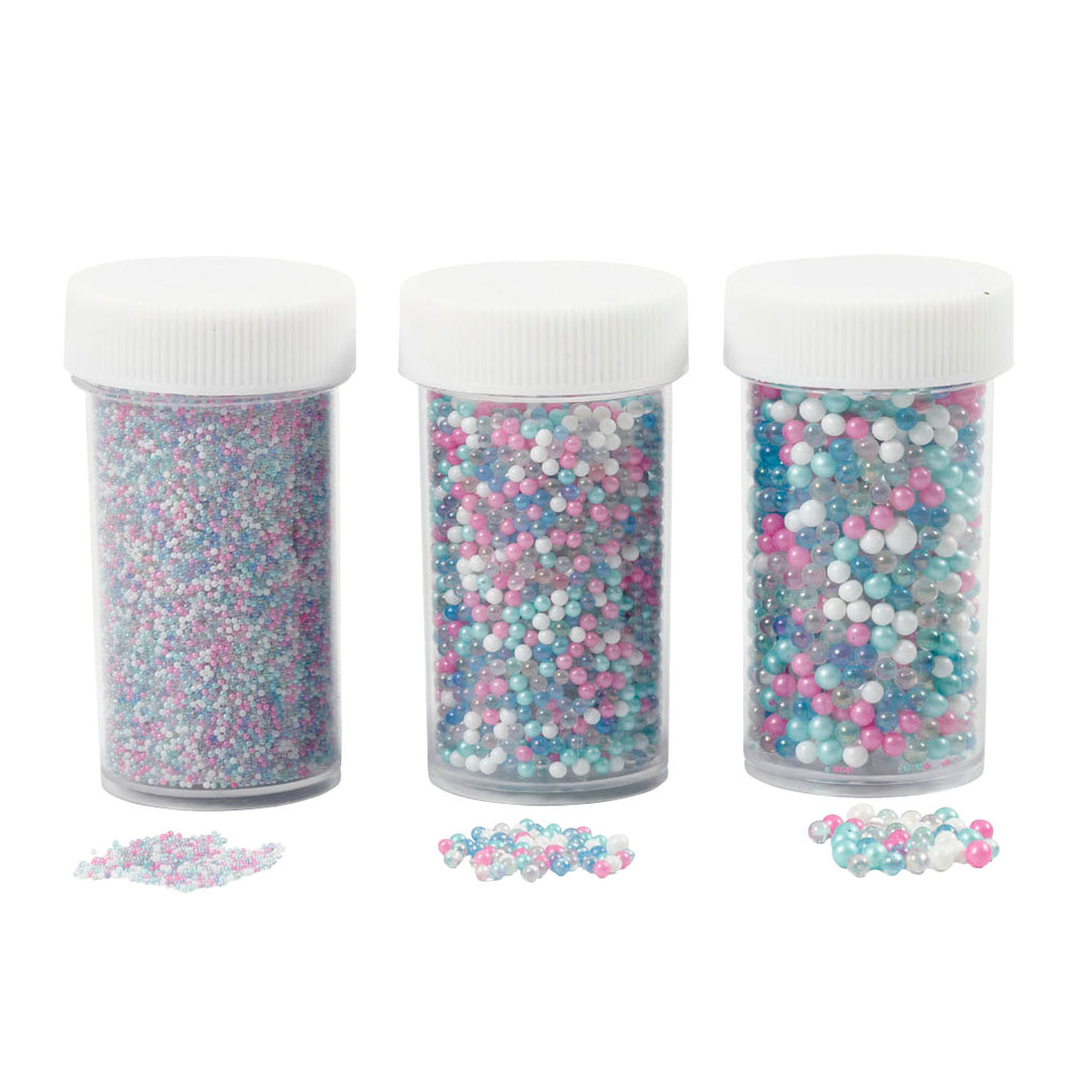Creativ Company Mini-Glassteine, 3 x 45 Gramm