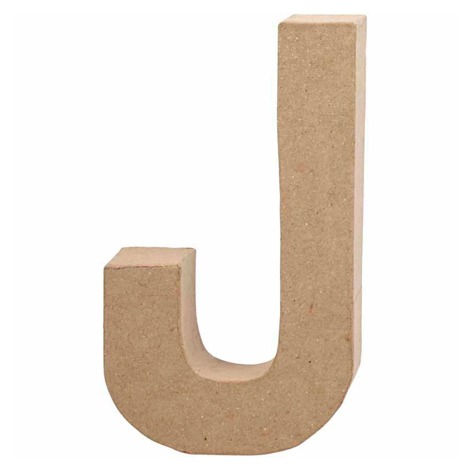 Creativ Company Buchstabe aus Pappmaché – j, 20,5 cm