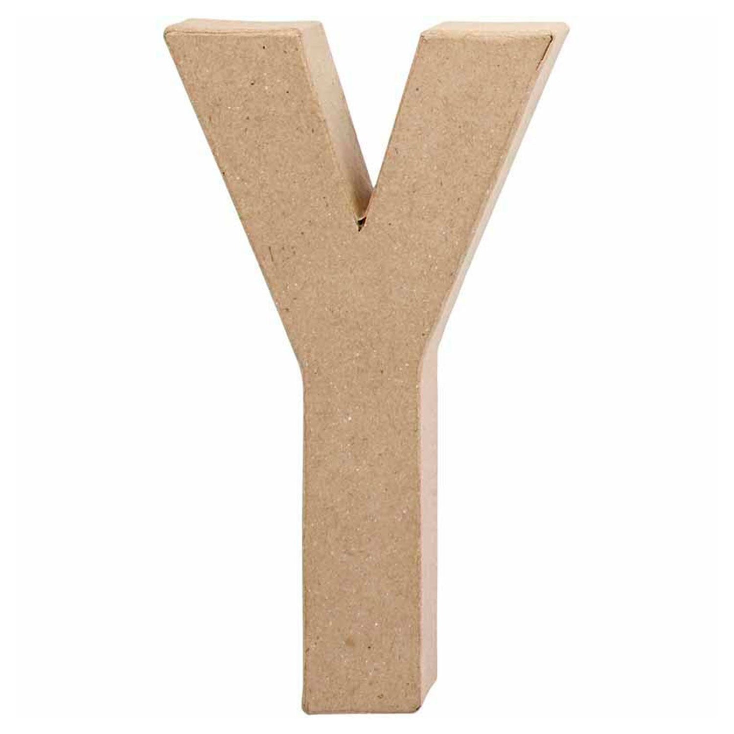 Creativ Company Brief aus Pappmaché – y, 20,5 cm