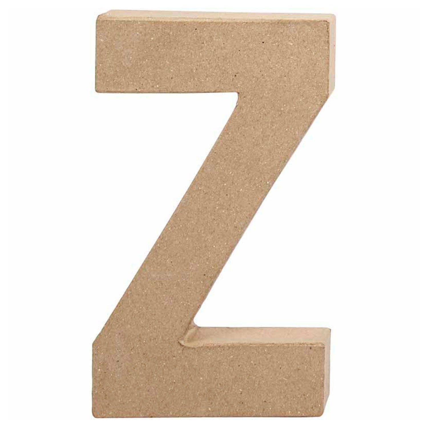 Creativ Company Buchstabe aus Pappmaché – z, 20,5 cm
