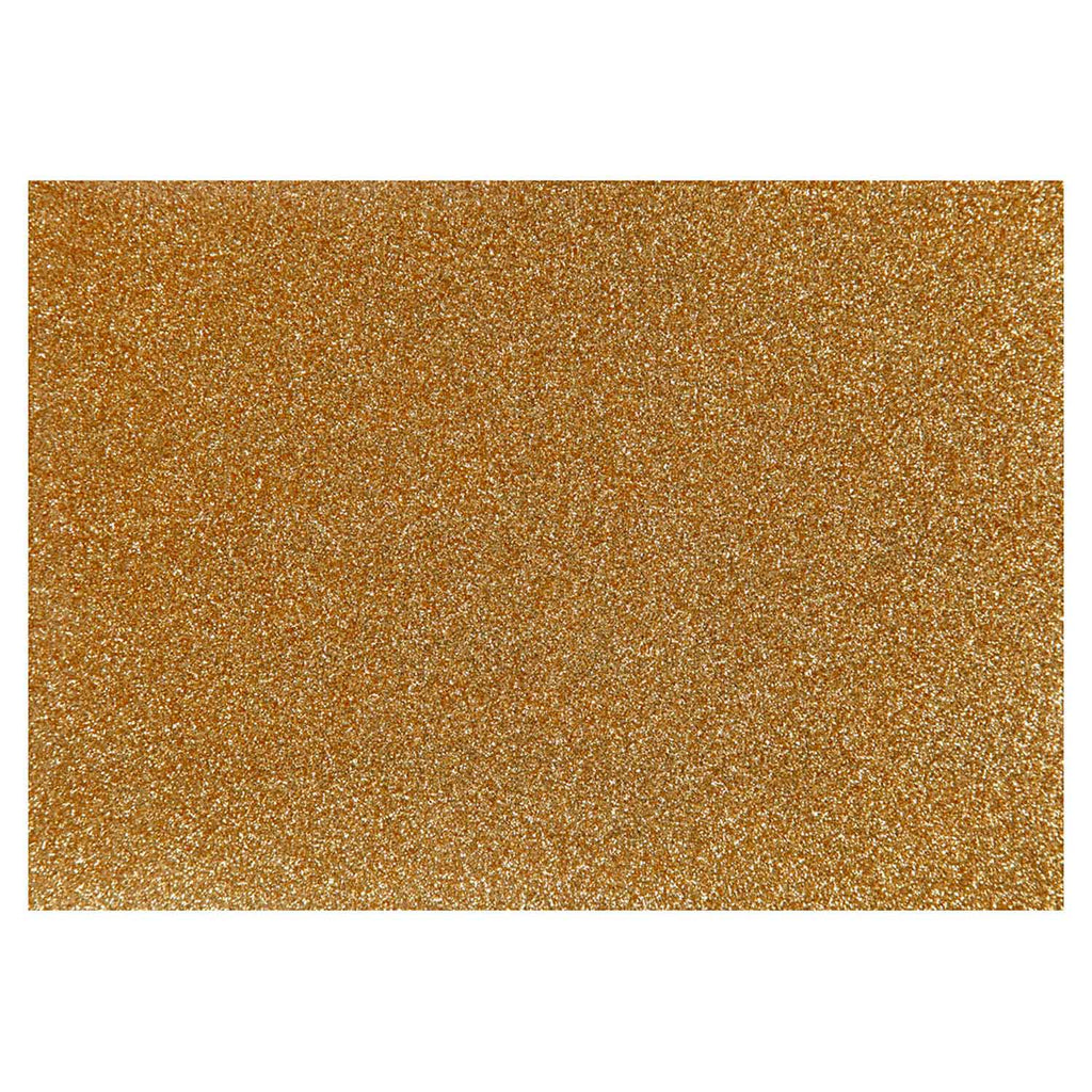Creativ company opstrijkfolie glitter goud, a5