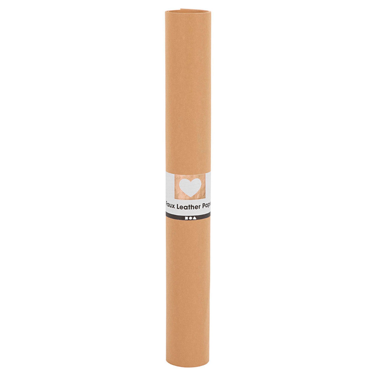 Creativ Company Kunstlederpapier hellbraun, 1 m.