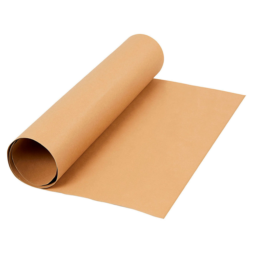 Creativ Company Kunstlederpapier hellbraun, 1 m.