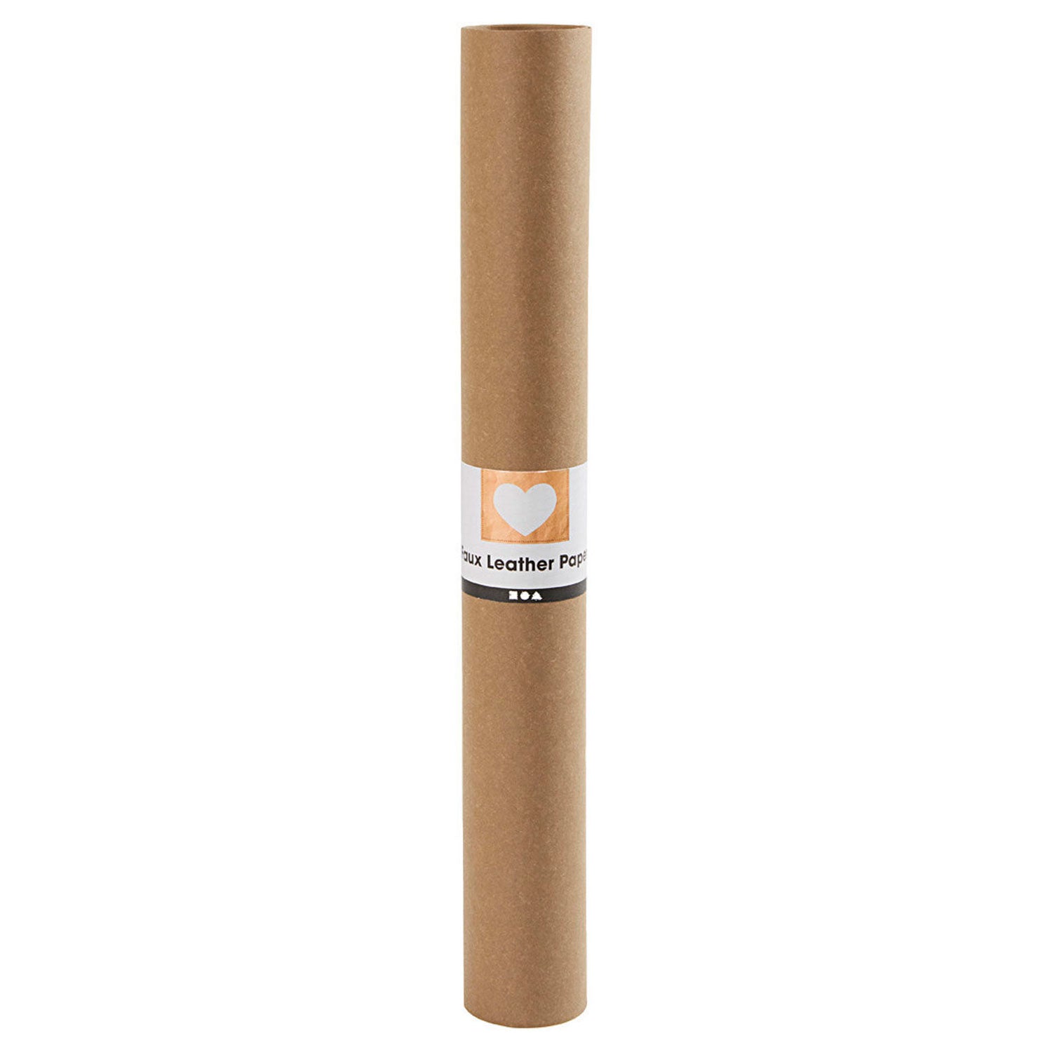 Creativ Company Kunstlederpapier dunkelbraun, 1 Meter.