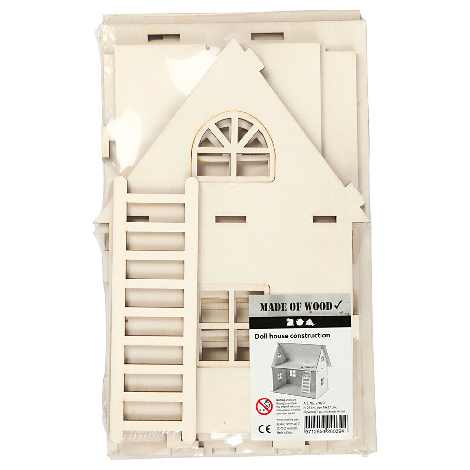 Kreative Firma DIY-Holzpuppenhaus
