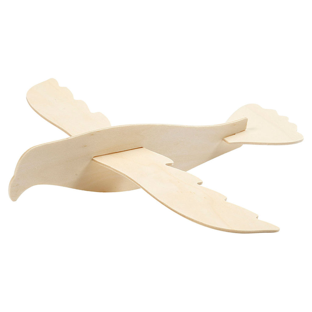 Creativ Company Holzbastelset Vogel, 20-teilig.