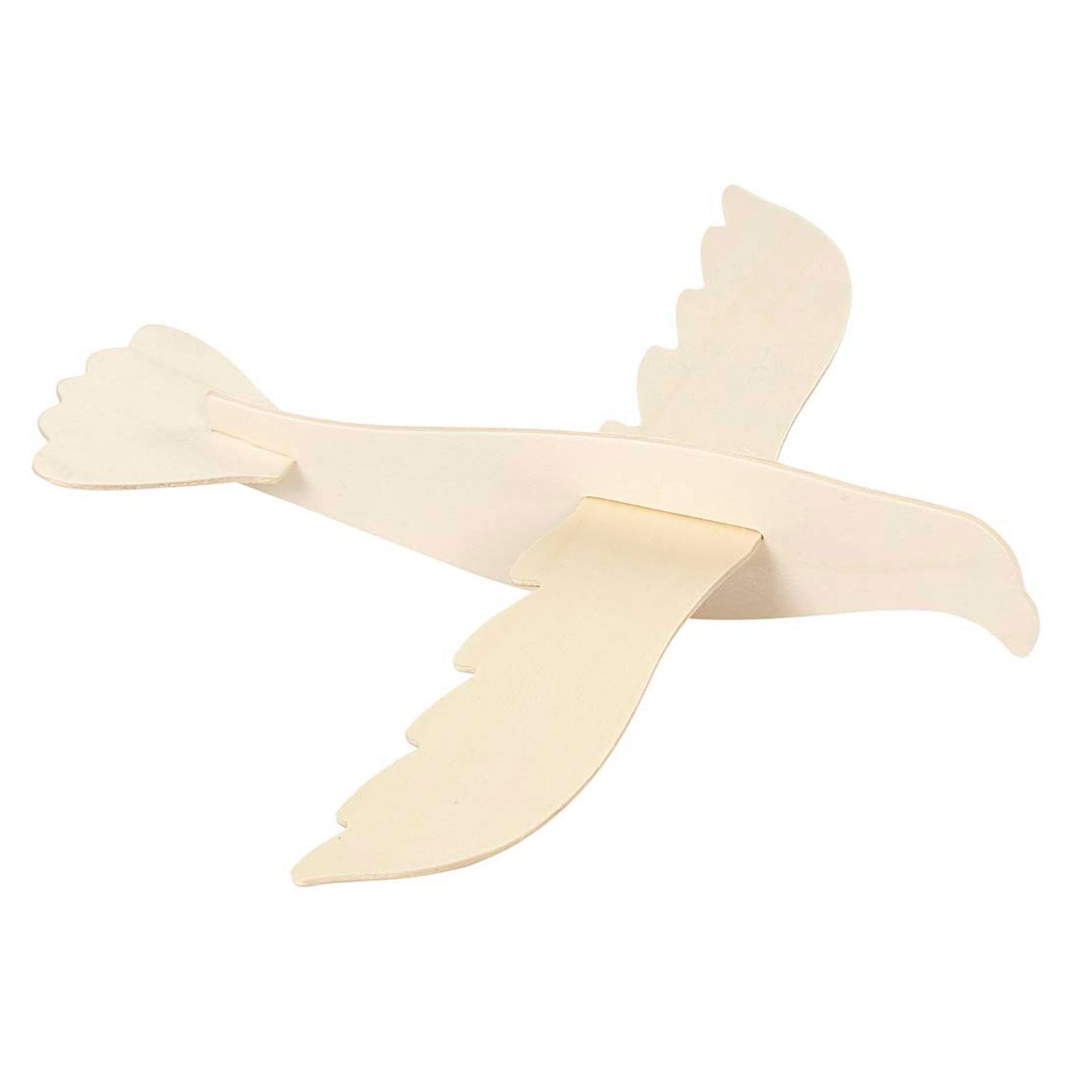 Creativ Company Holzbastelset Vogel, 20-teilig.