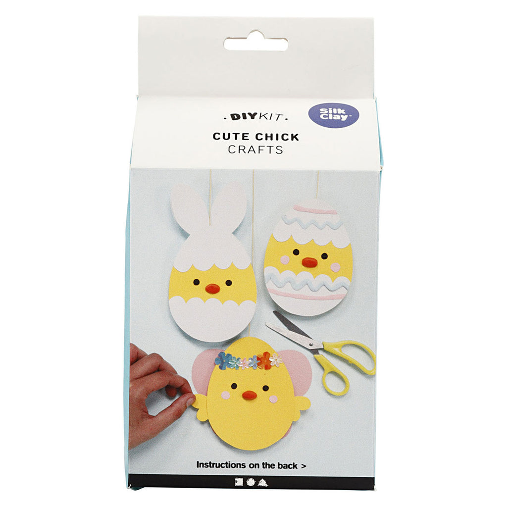 Creativ company mini hobbyset decoraties van papier, karton met decoratie, 1 set