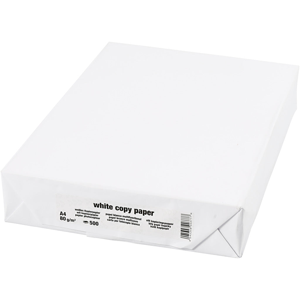 Creativ company http: www.cchobby.nl tekenpapier-a4-vel-210x297-mm-80-gr-wit-500-vel-1-doos-204200