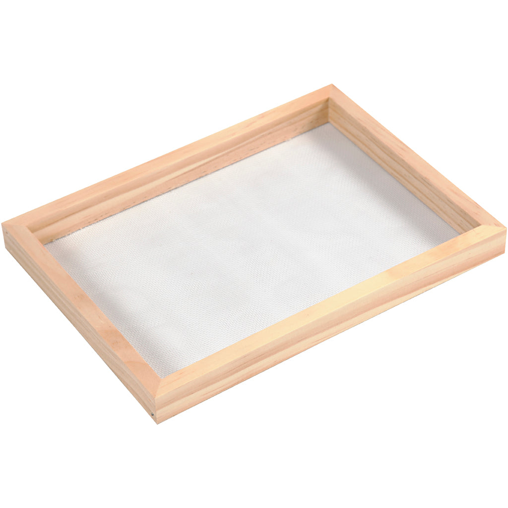 Creativ company papiermal met enkel frame, a5, afm 23x17x2cm cm, 20 mesh, 1 stuk