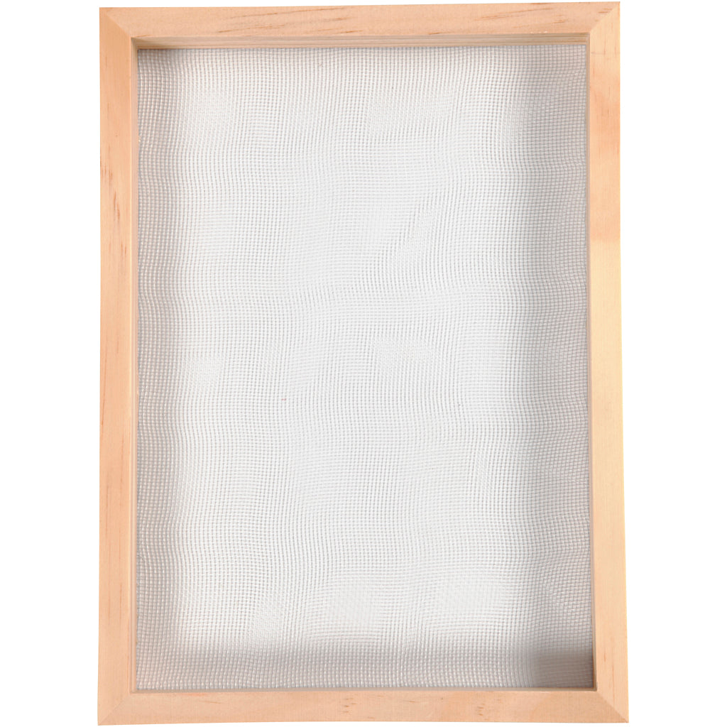 Creativ company papiermal met enkel frame, a5, afm 23x17x2cm cm, 20 mesh, 1 stuk
