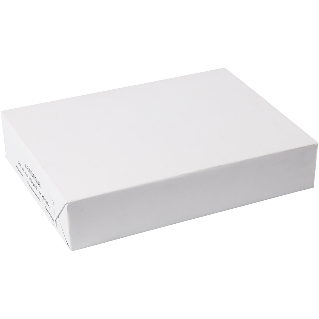 Zeichenpapier der Firma Creativ, A4, 210 x 297 mm, 190 g/m², weiß, 250 Blatt, 1 Karton