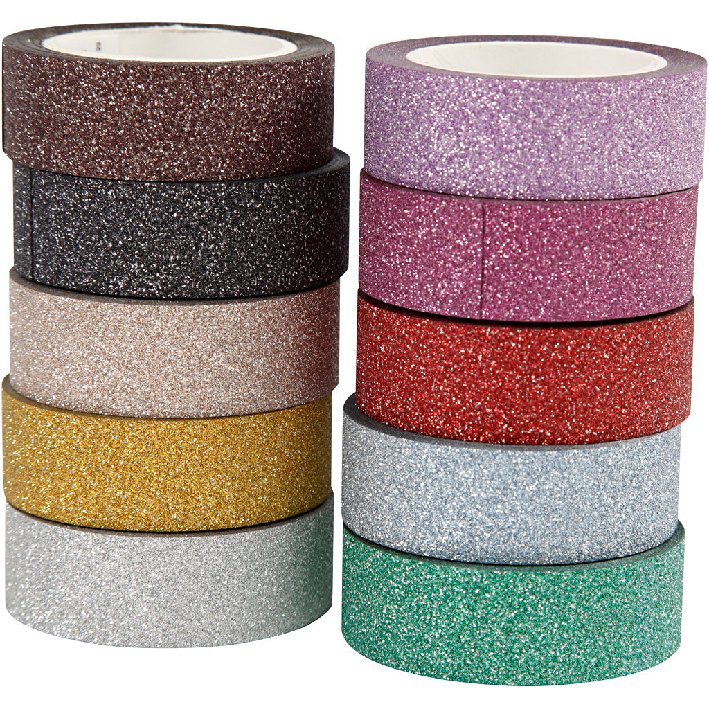 Creativ company https: www.cchobby.nl glitter-tape-b-15-mm-diverse-kleuren-10x6-m-1-doos