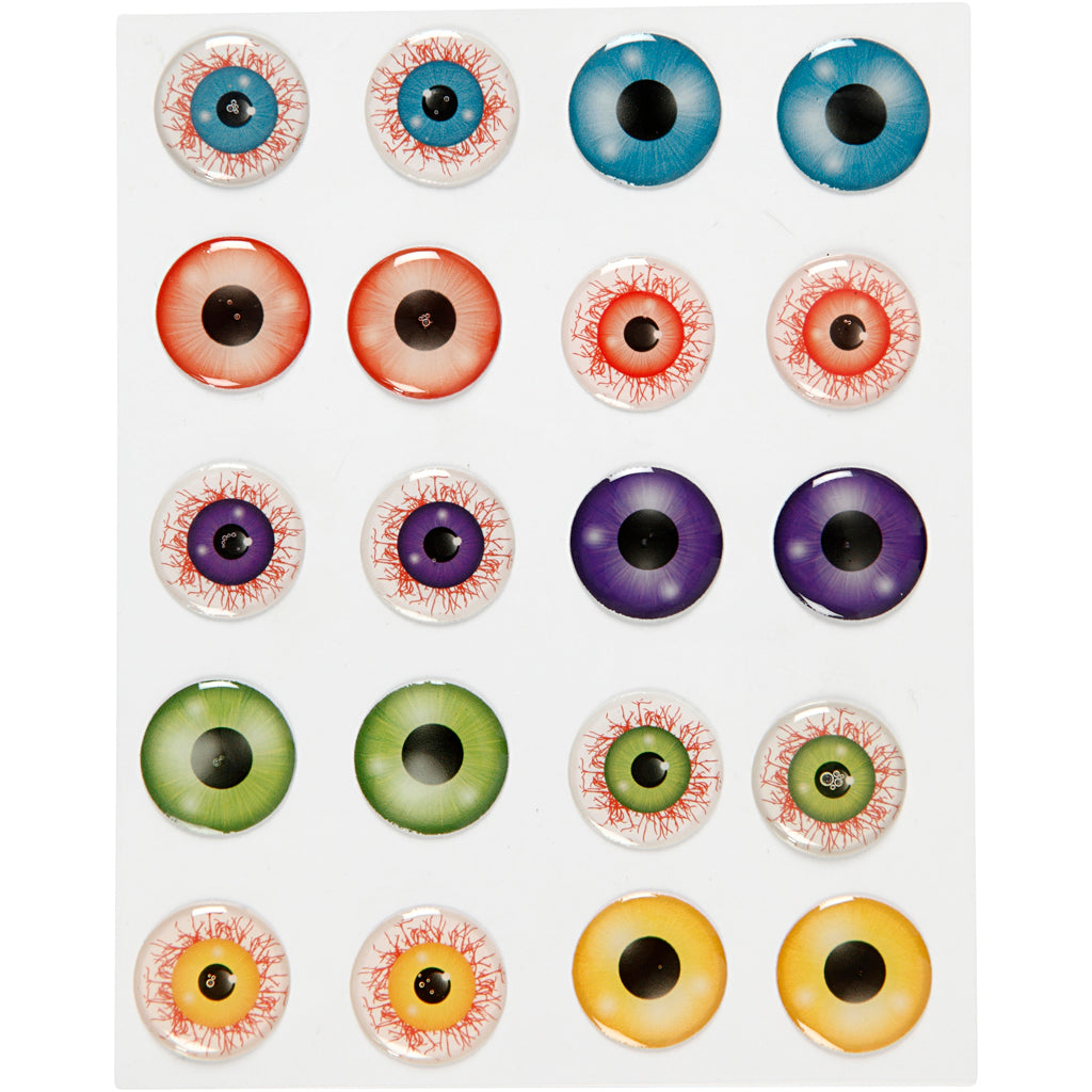 Creativ Company 3D-Augen 20 mm, 1 Stück