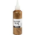 Creativ company glitterlijm goud, 118ml