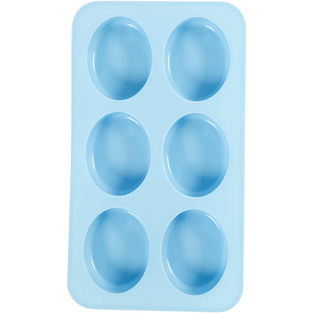 Creativ company silicone vormen lichtblauw, 100ml