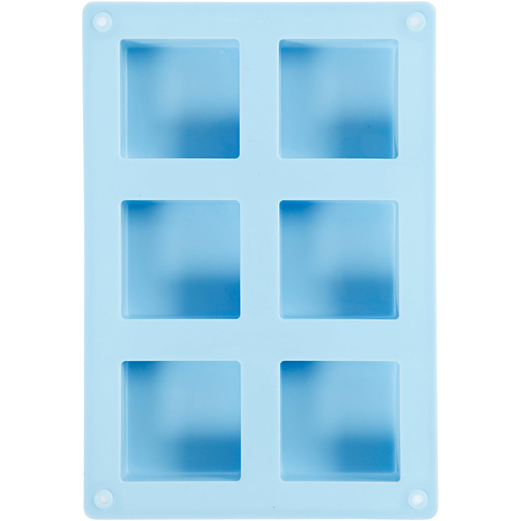 Creativ company silicone vormen lichtblauw, 60ml
