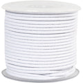 Elastisches Band, Dicke 2 mm, weiß, 25 m