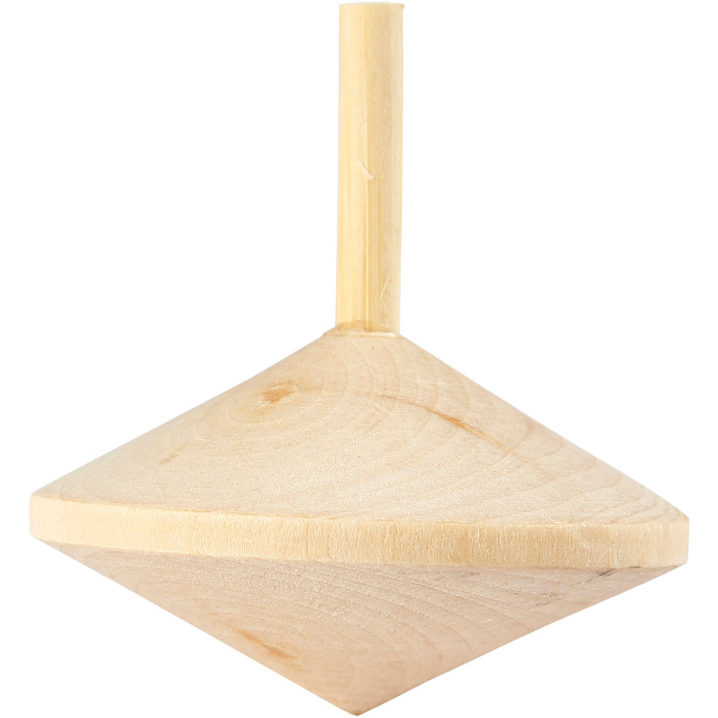 Creativ Company Holzkreisel, natur, Ø 5,5 cm