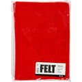 Creativ Company Hobbyfelt, rot, A4, 10 Blatt