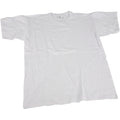 Creativ company t-shirt wit met ronde hals katoen , maat s