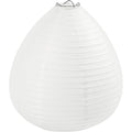 Creativ company rijstpapier lamp wit druppel, 27cm