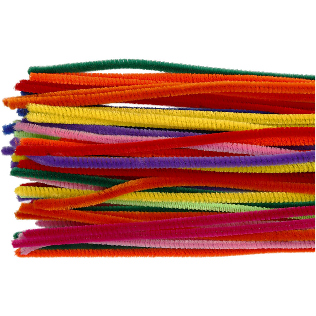 Creativ company https: www.cchobby.nl chenille-l-30-cm-dikte-6-mm-diverse-kleuren-50-div-1-doos