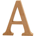 Creativ company letter a mdf 13cm, 1st.