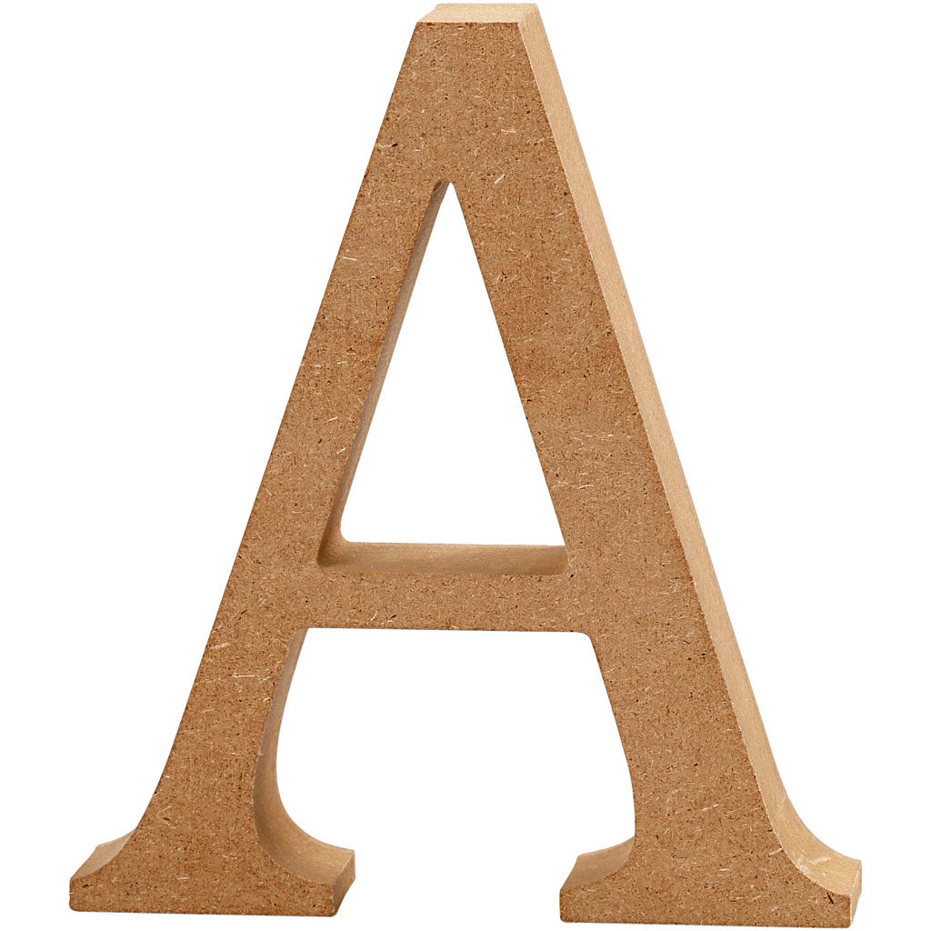 Creativ Company Letter a mdf 13cm, 1. Auflage.
